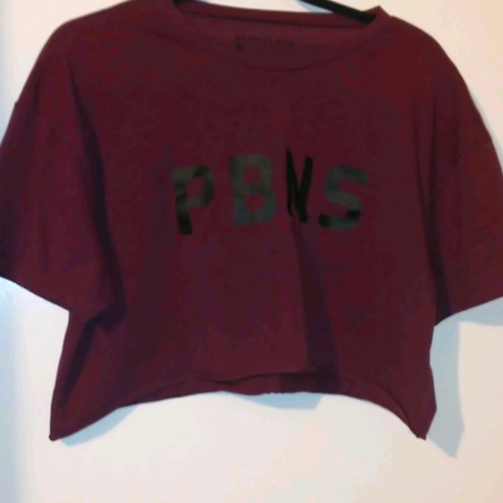 Cropped T shirt